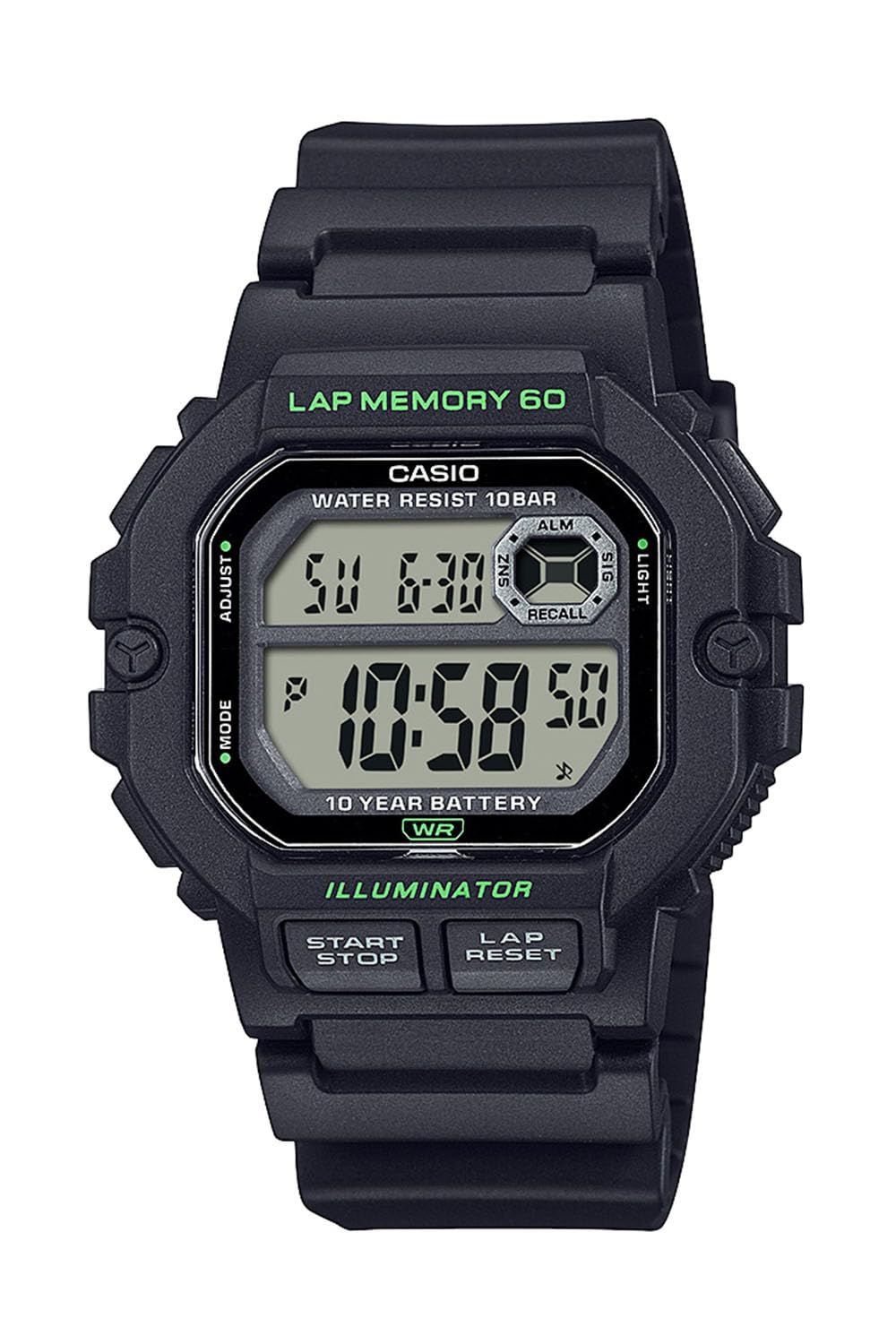 [カシオ] 腕時計 カシオコレクション 【国内正規品】WS-1400H-1AJF メンズ ブラック