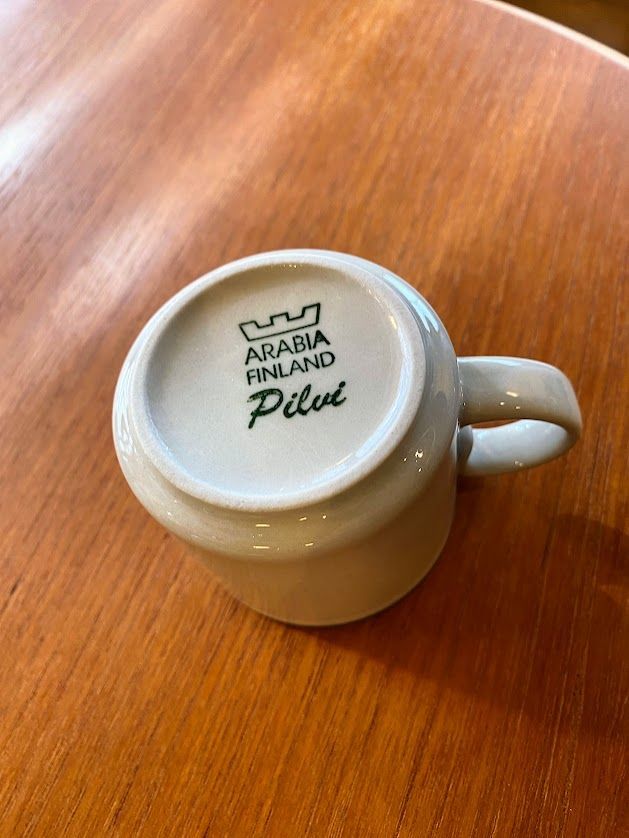 1980sヴィンテージ Arabia（アラビア）Pilvi（ピルヴィ） カップ①