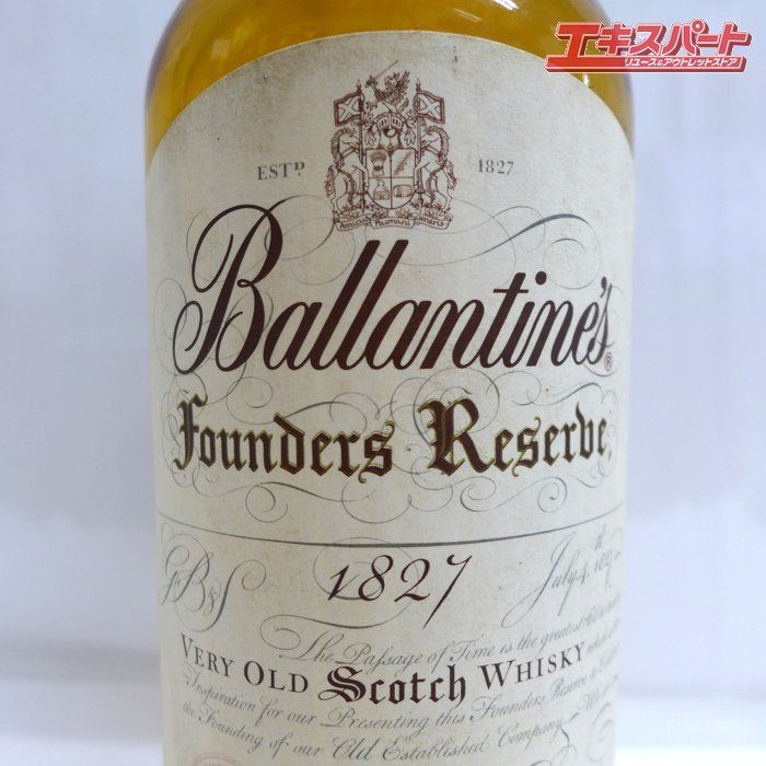 未開栓】バランタイン ファウンダーズリザーブ 750ml - メルカリ