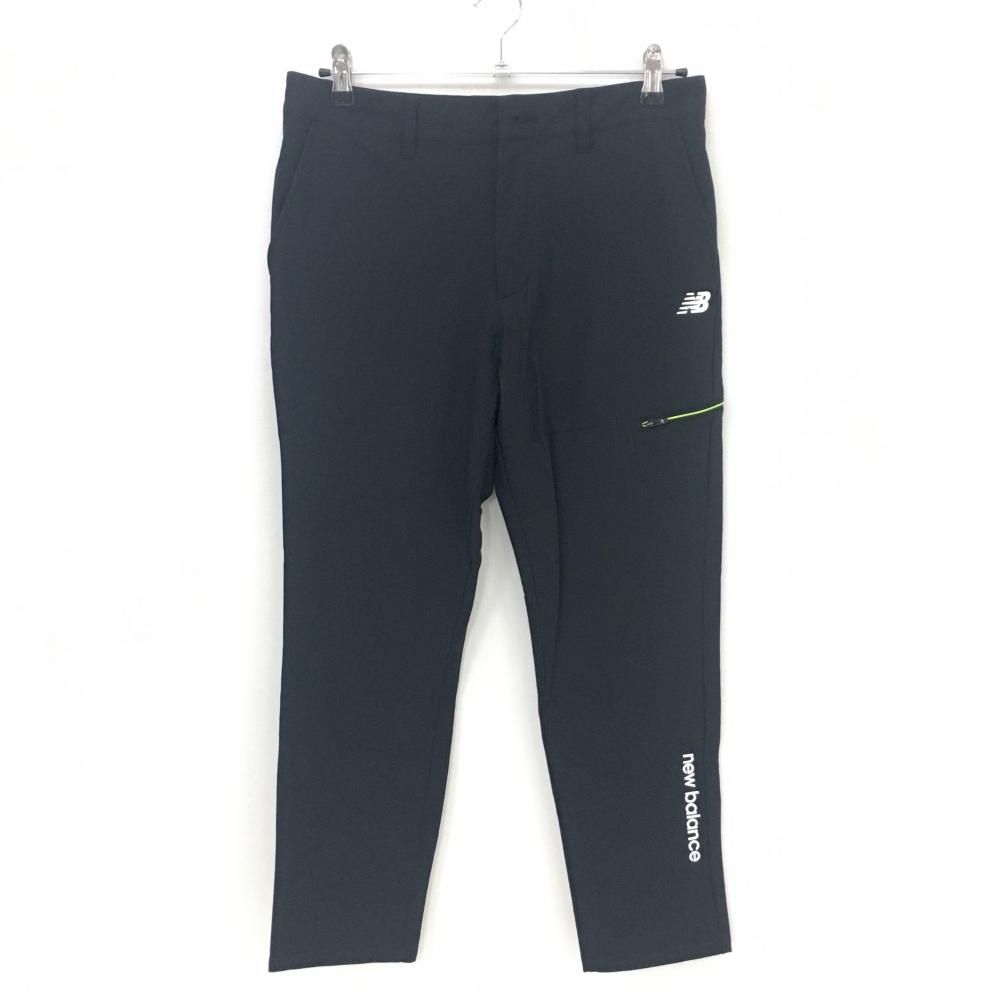 ニュー ンス パンツ 黒 吸汗速乾 UVカット ストレッチ メンズ 4 M ゴルフウェア モデル Balance