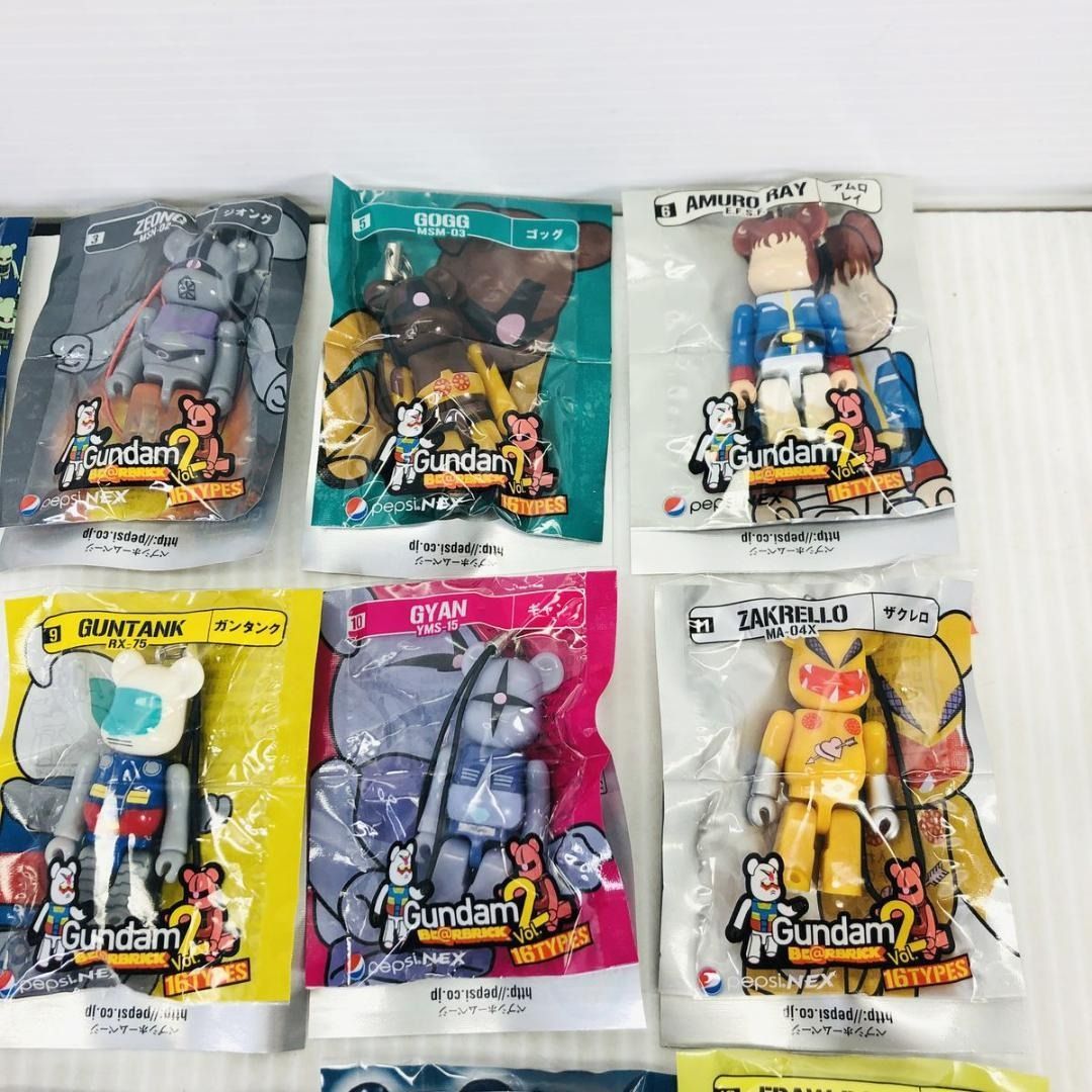 未開封】 ペプシ ガンダム BE@BRRICK ベアブリック まとめ - メルカリ