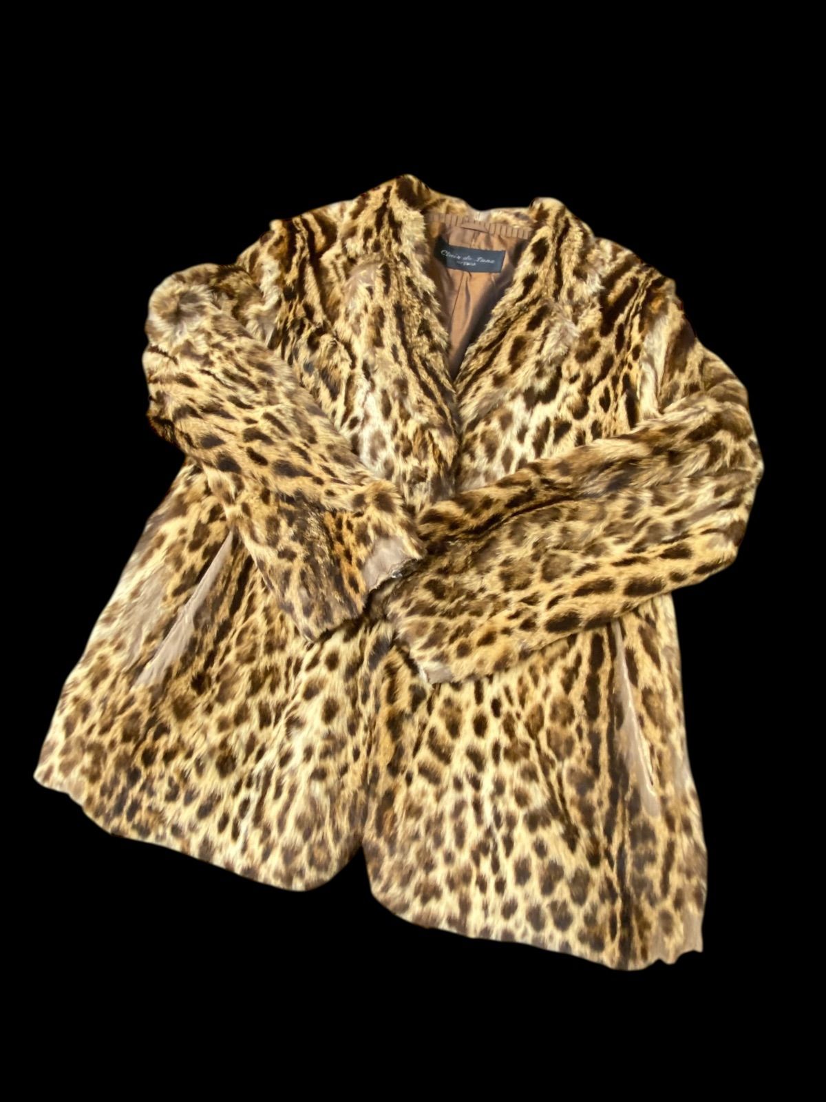 EMBA リアルファージャケット ラビットファーコート毛 レディース