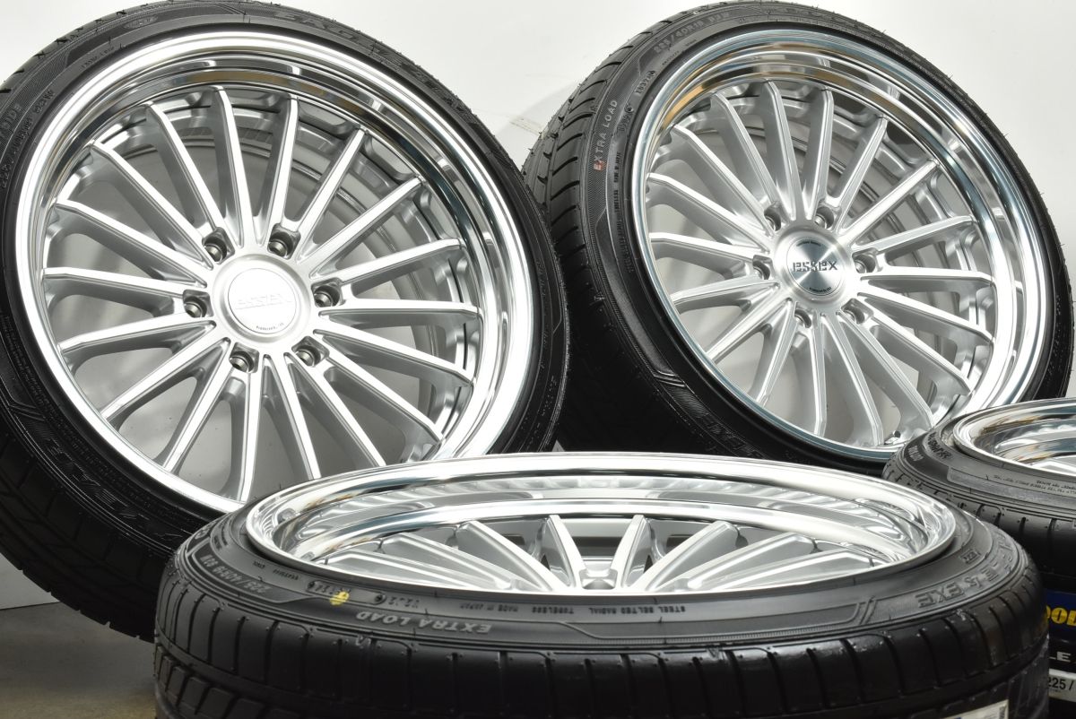 ESSEX EF 2ピース 19 in 9 J 20 PCD 139 7 グッドイヤー イーグル LS EXE 225 40 R 23 24年 ハイエース レジアスエース