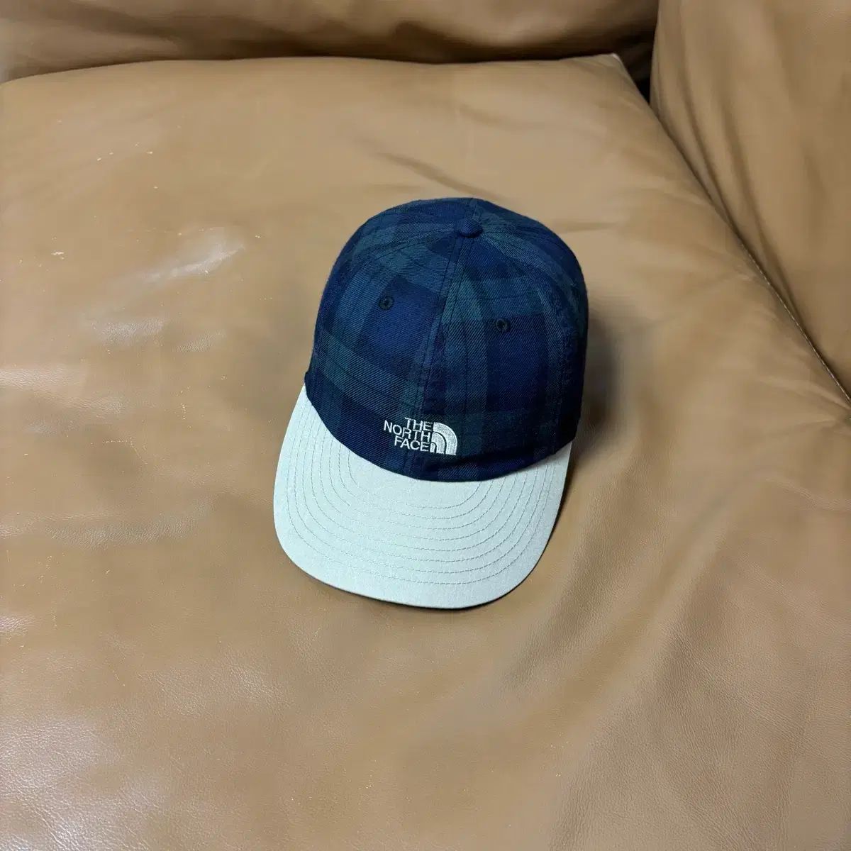 nanamica ナナミカ THE NORTH FACE ザノースフェイス パープルラベル タータンチェック 6パネル ベースボールキャップ 帽子