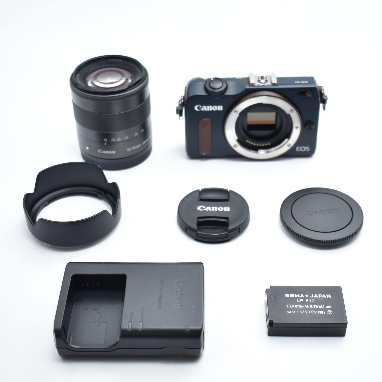 Canon EOS M2 高倍率ズームレンズ他セット Canonミラーレス EOS M2 標準レンズセット 18〜55 【公式通販】