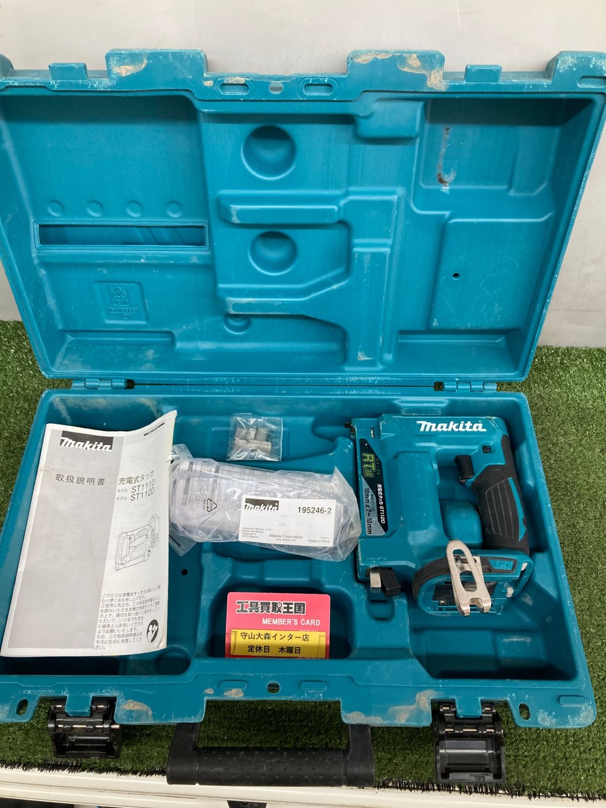 品 0921 makita マキタ 10㎜18 v充電式タッカ RT線 本体のみ ST 112 DZ