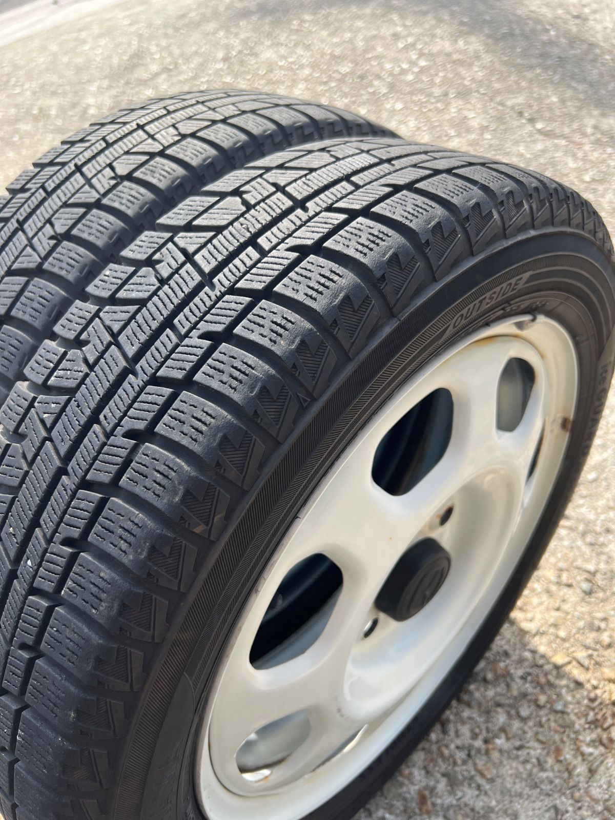 ハスラー純正アルミホイール4本 165/60R15 2023年製タイヤ付 | ヤマダ