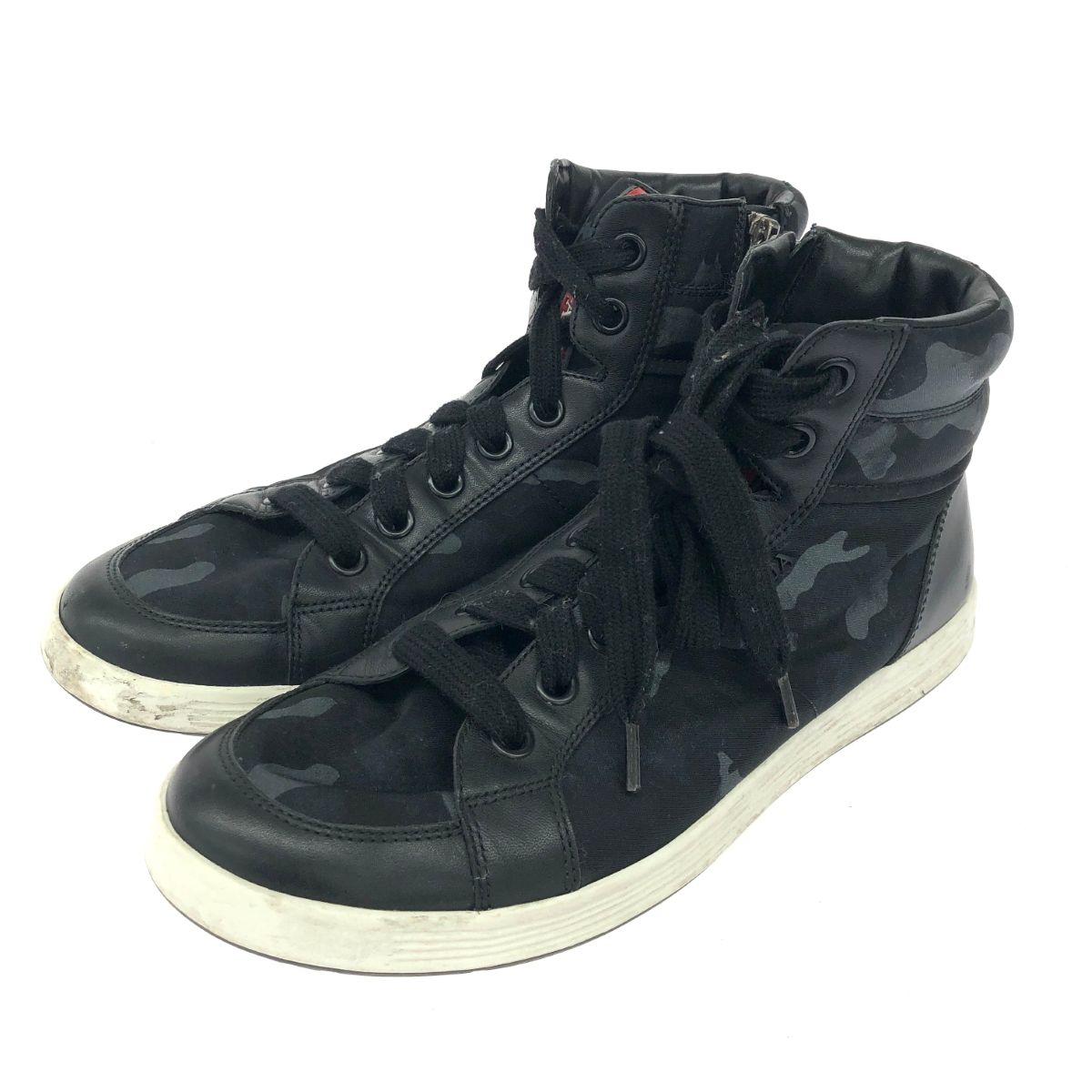 PRADA SPORTS プラダスポーツ スニーカー 表記サイズ:6 カモフラージュ