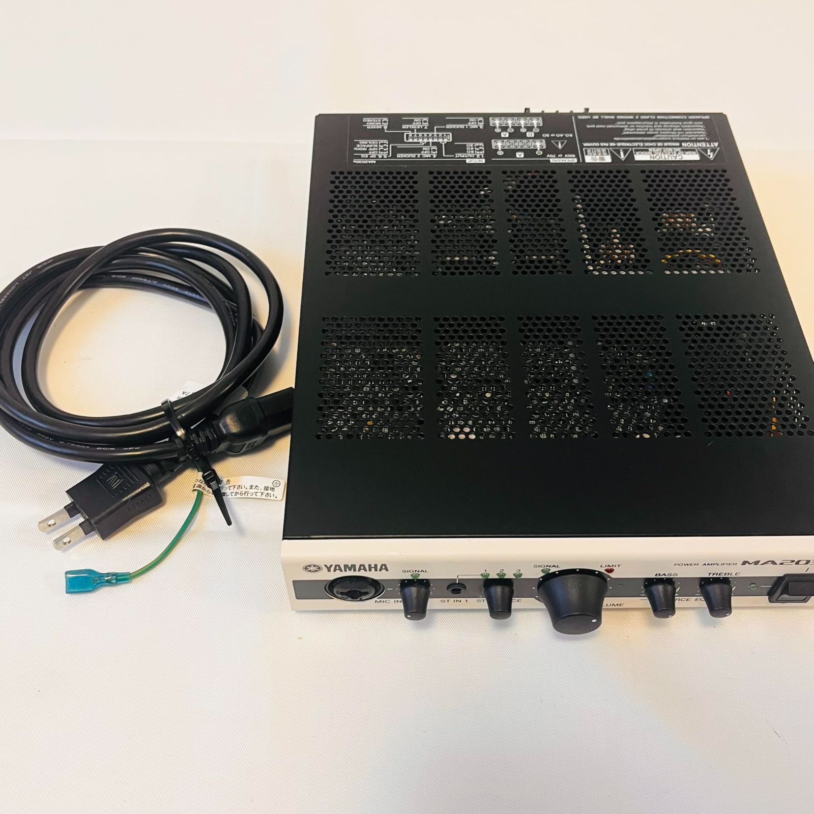 ヤマハ YAMAHA パワーアンプリファイアー MA2030a No2772 - メルカリ