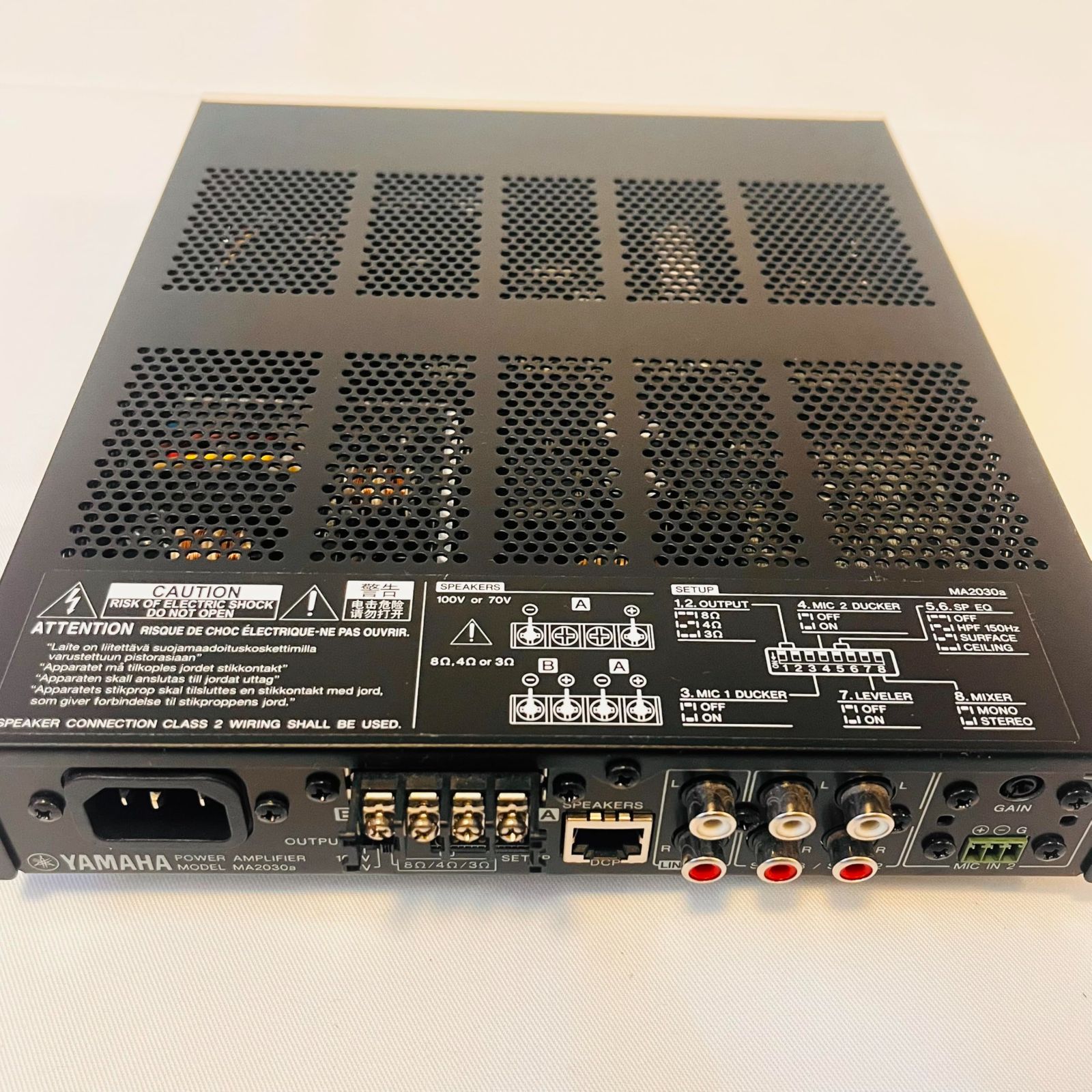 ヤマハ YAMAHA パワーアンプリファイアー MA2030a No2772 - メルカリ