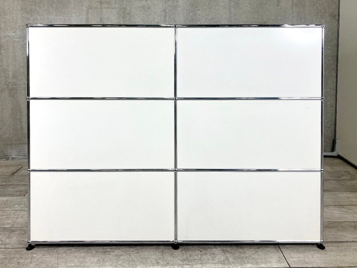 nn79kさま専用: USMハラー　3段キャビネット　サイドボード　ホワイト nn79kさま専用: USMハラー 3段キャビネット サイドボード ホワイト