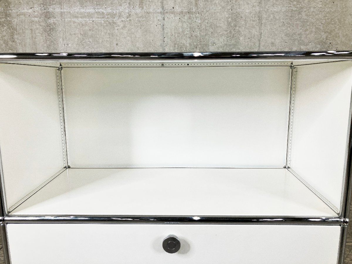 USMハラー□1連2段キャビネット□ピュアホワイト□D350□OPDD - メルカリ