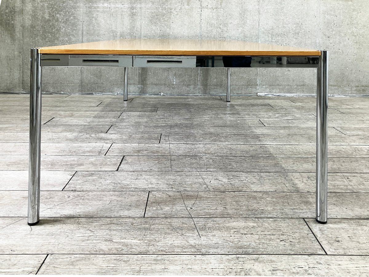 引き取り限定USMハラー 幅1500  ハラーテーブル ラッカービーチ USM Haller / USM ハラー□ハラーテーブル □ラッカービーチ□W2000