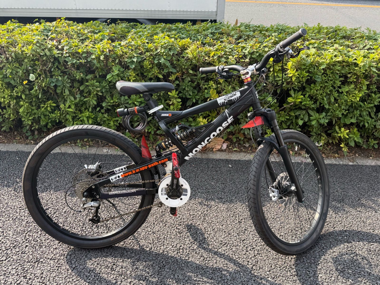 店頭引取りのみ MONGOOSE マングース ブラックダイヤモンド マウンテンバイク