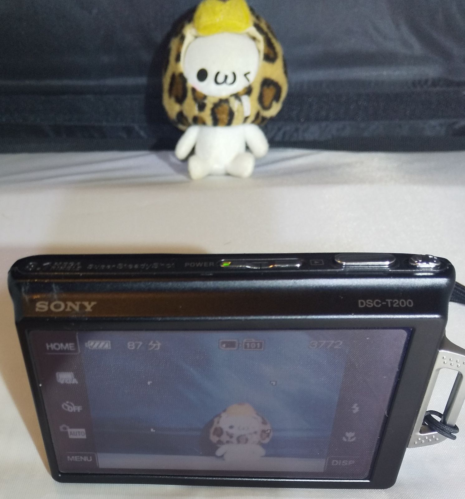 【美品】SONY Cyber-shot DSC-T200 ブラック・ネイビー 美品】SONY Cyber-shot DSC-T200 ブラック・ネイビー - メルカリ