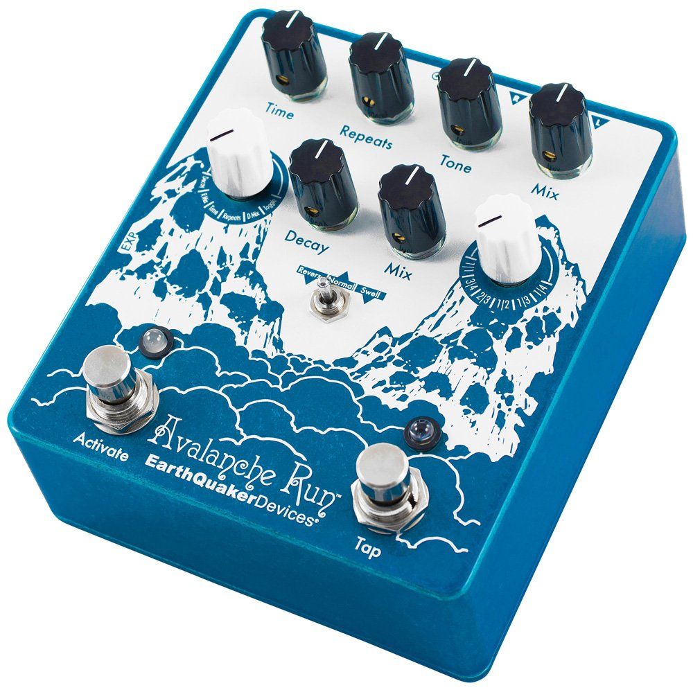 Earth Quaker Devices ステレオディレイ リバーブ Avalanche Run 品