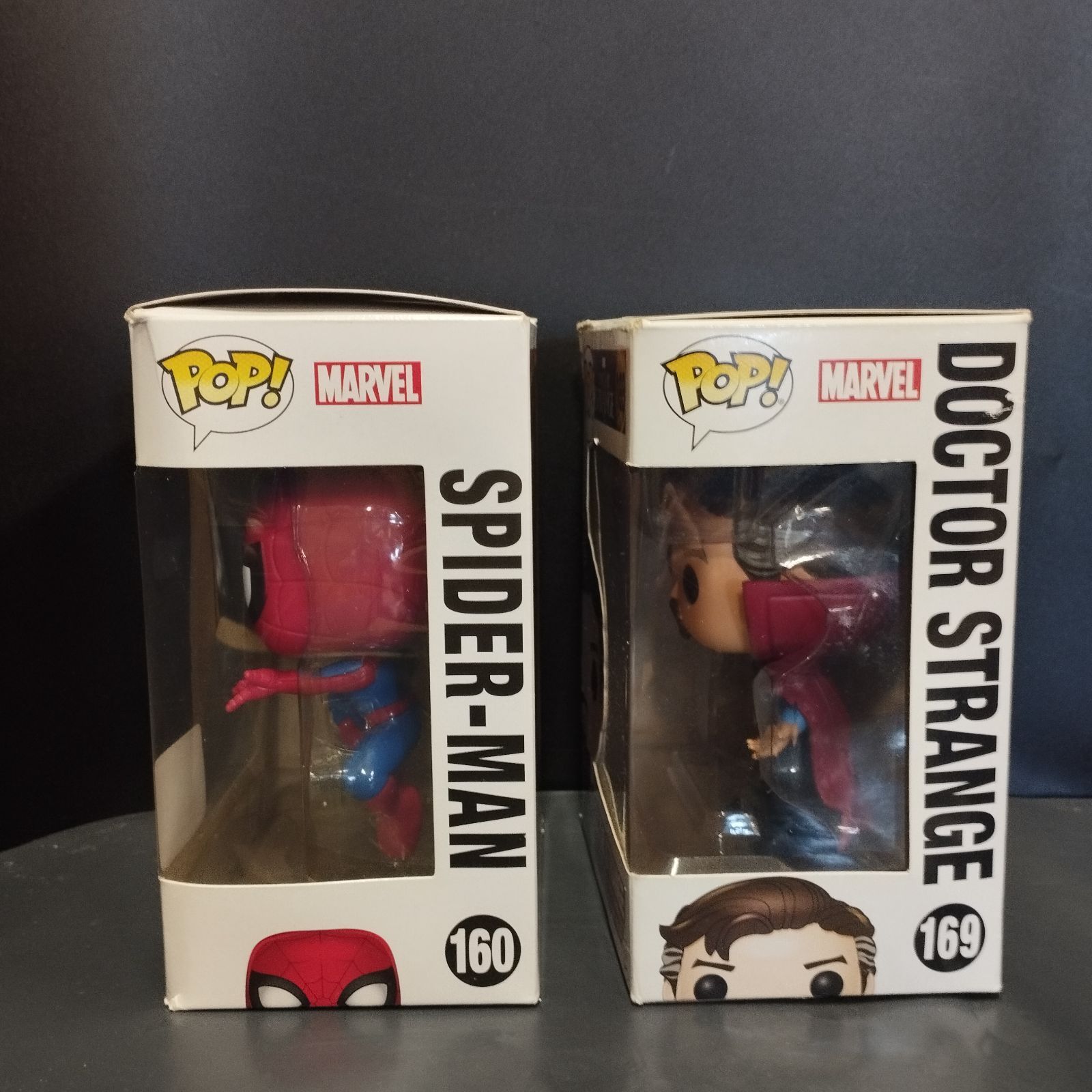 D10288】【FUNKO/4体セット】スパイダーマン ドクターストレンジ