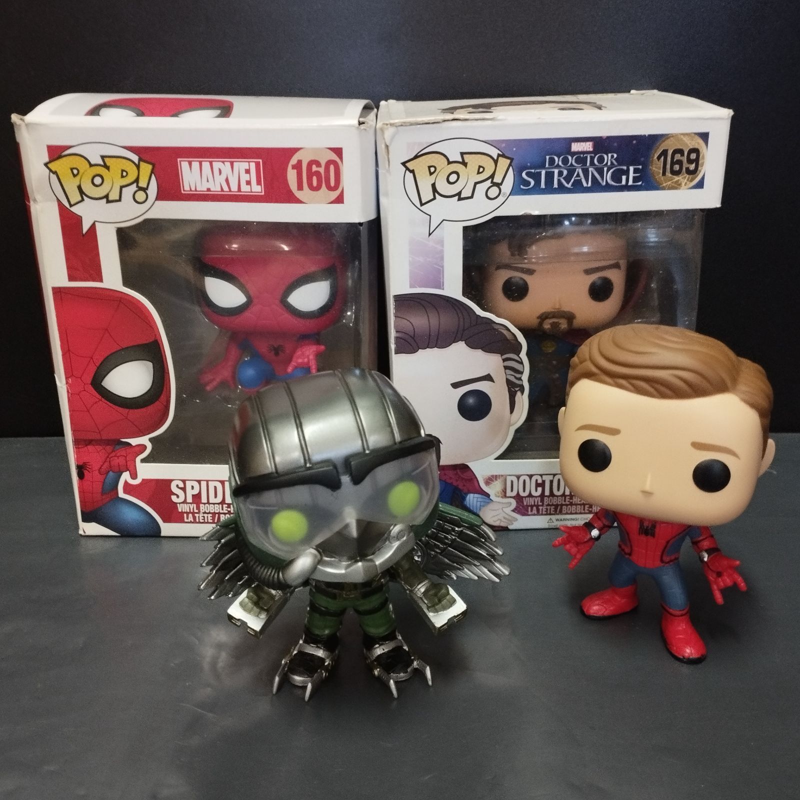 D10288】【FUNKO/4体セット】スパイダーマン ドクターストレンジ