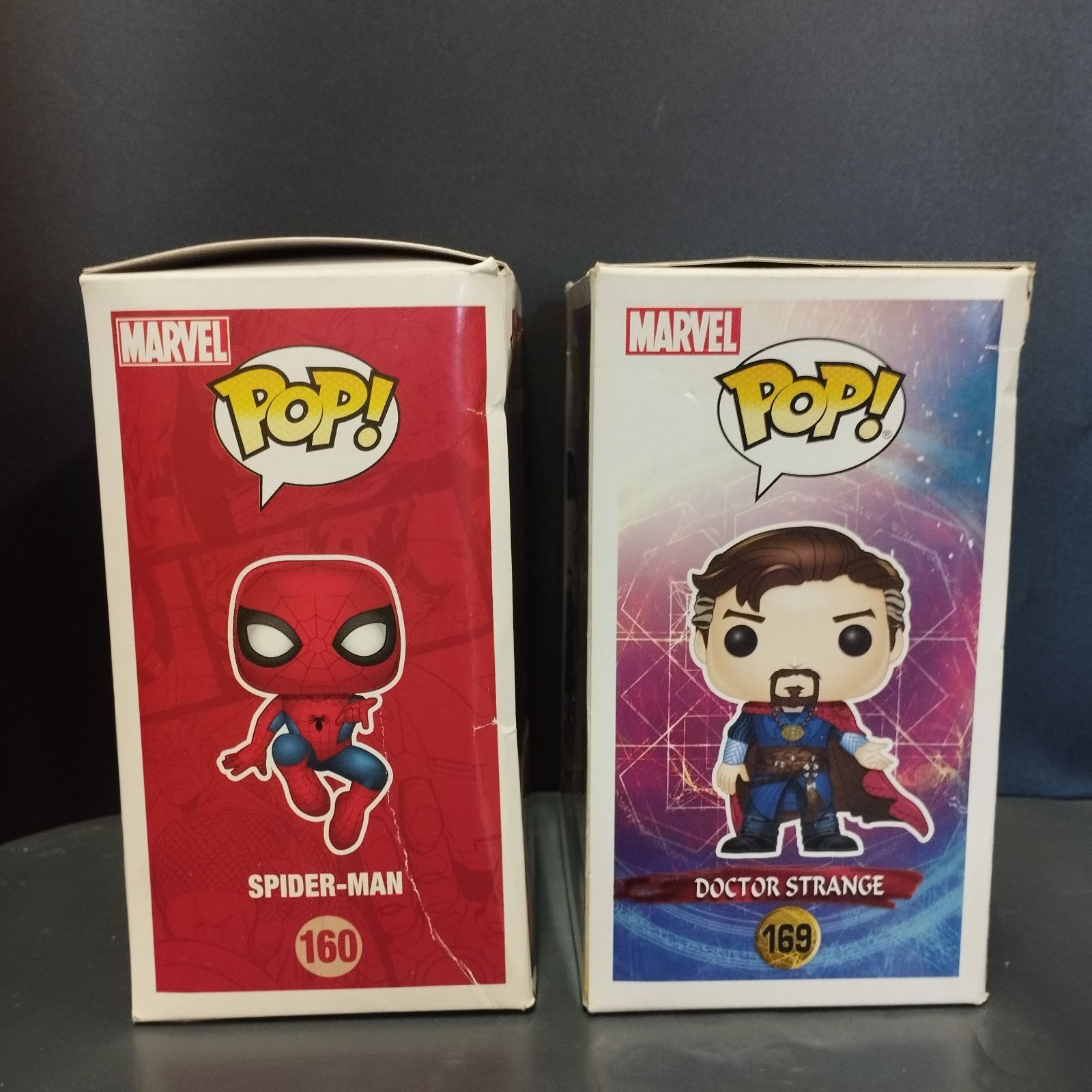 D10288】【FUNKO/4体セット】スパイダーマン ドクターストレンジ