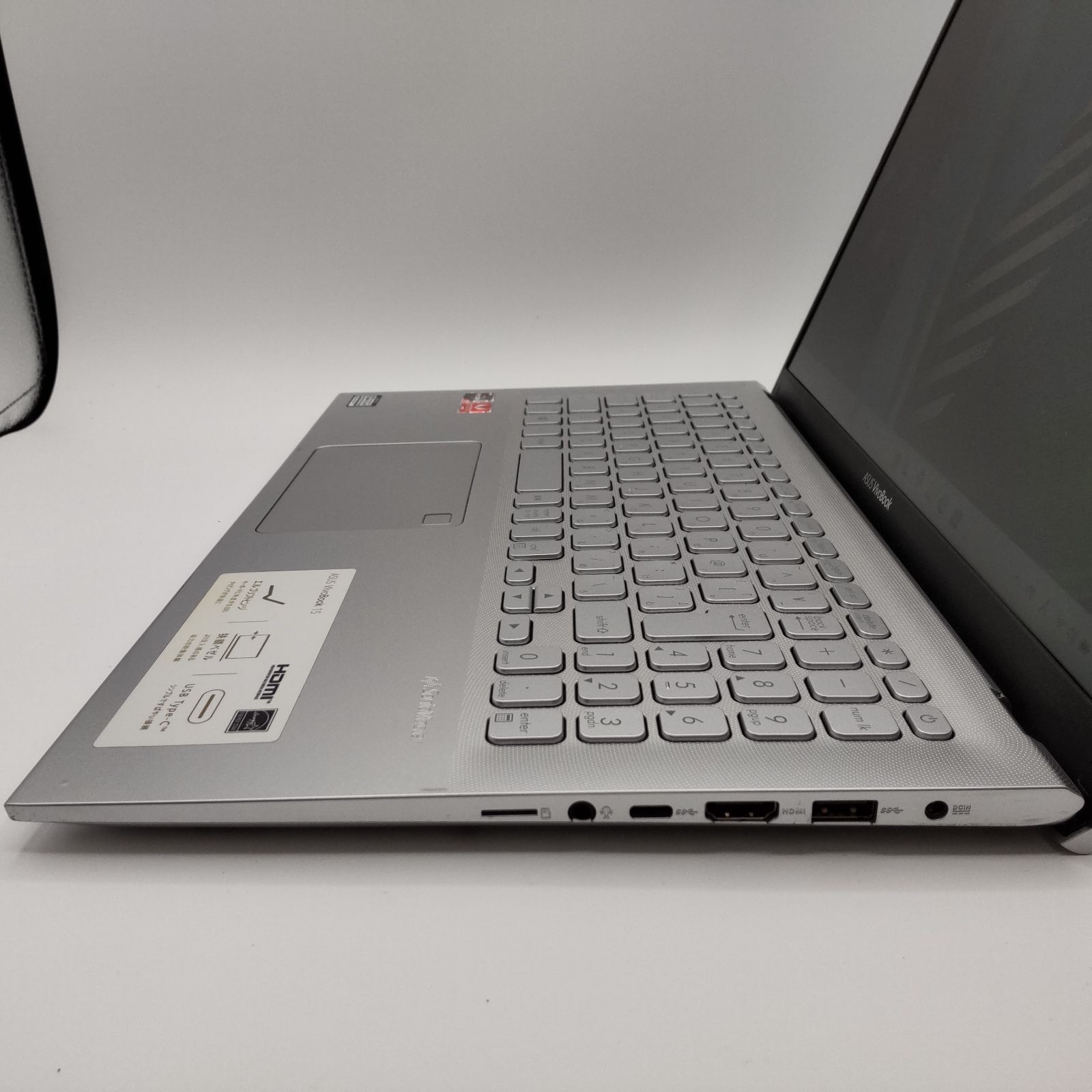 希少シルバー＆超高性能＆中古美品】ASUS VivoBook 15☆X512D☆Ryzen7