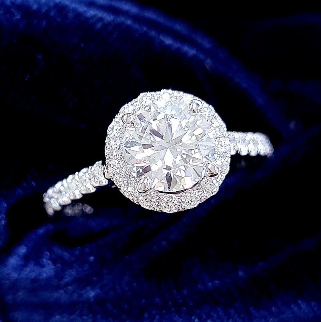 きなこ様専用 最高峰！ GIA鑑定 D IF 3EX 1ct ダイヤモンド プラチナ