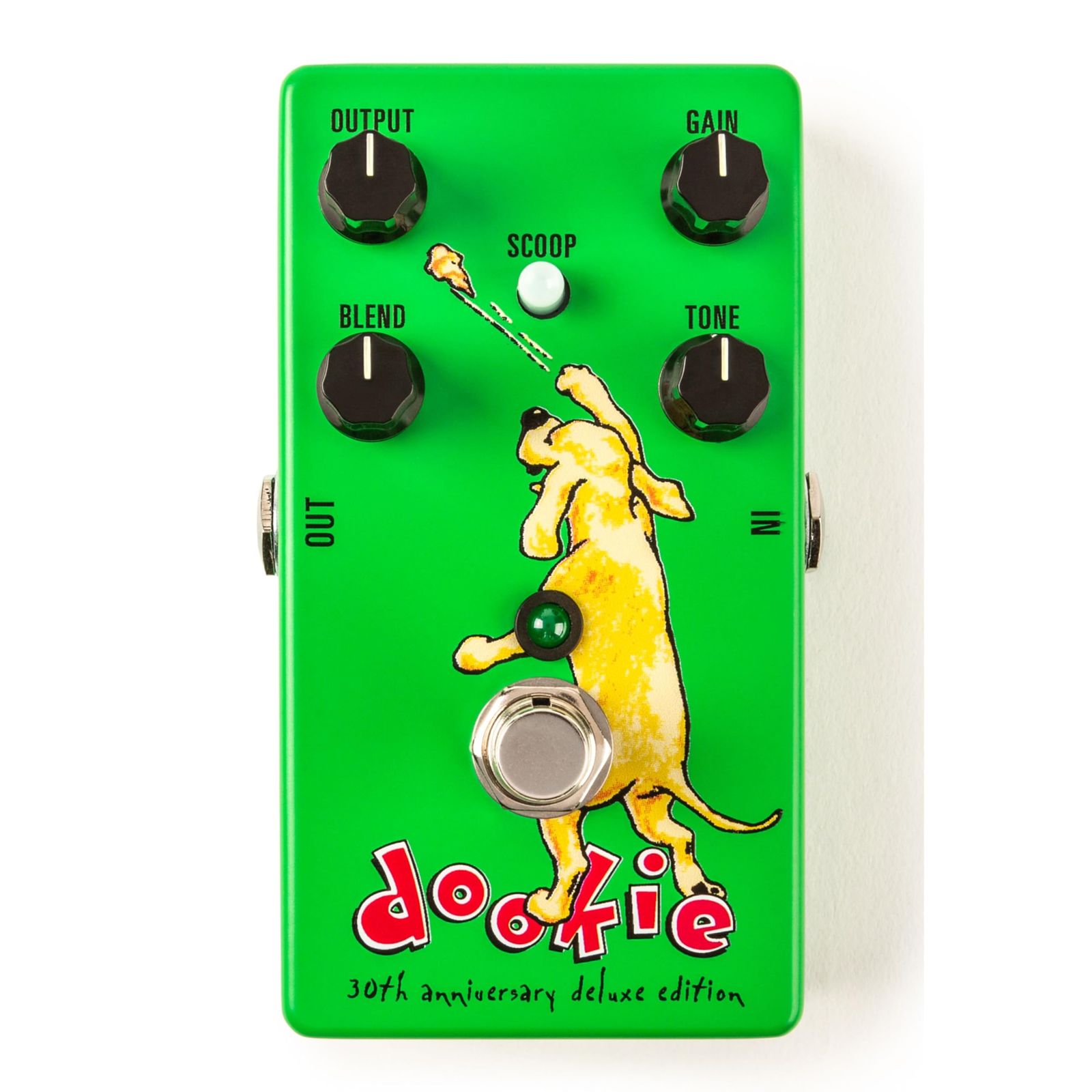 MXR DD30 Green Day Dookie Drive Pedal - 30th Anniversary Deluxe