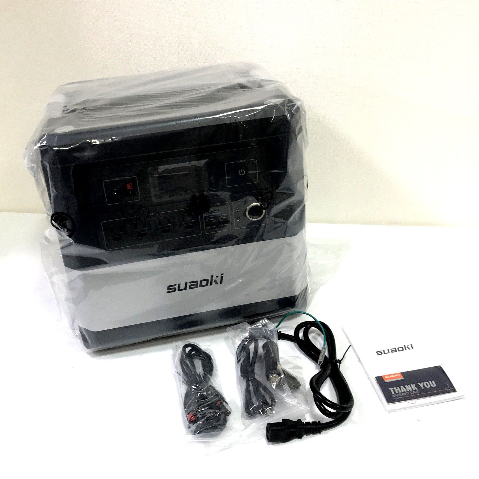 Suaoki スアオキ G 1000 ポータブル電源 電源コード付き 防災用具 キャンプ レジャー アウトドア TA 3792