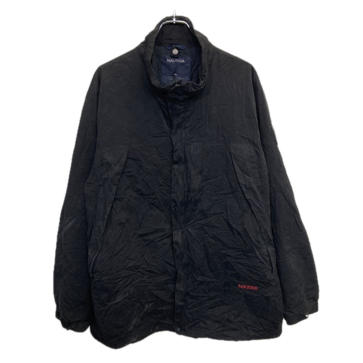 NAUTICA セーリングジャケット XL ブラック ノーティカ ジップアップ