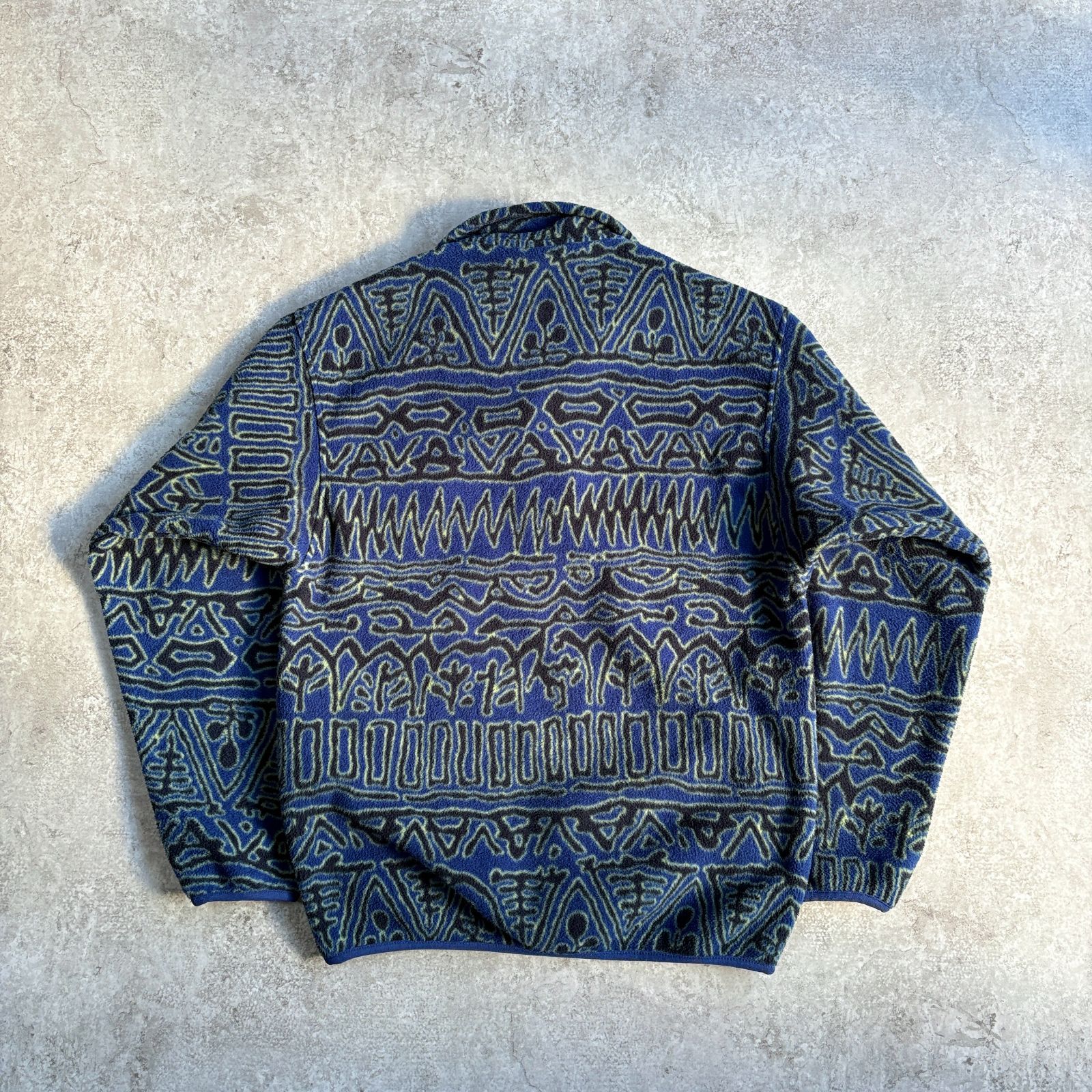 90s USA製 patagonia シンチラ フリース 総柄 90s 1998年 USA製 