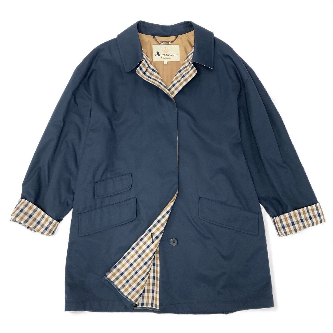51Ⅼ2《美品》 Aquascutum OF LONDON アクアスキュータム 英国製