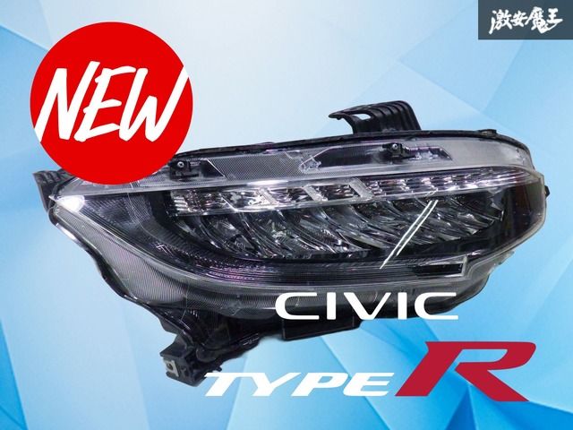 点灯OK/保証付！！】ホンダ純正 FK7 FK8 シビック タイプR LED ヘッド