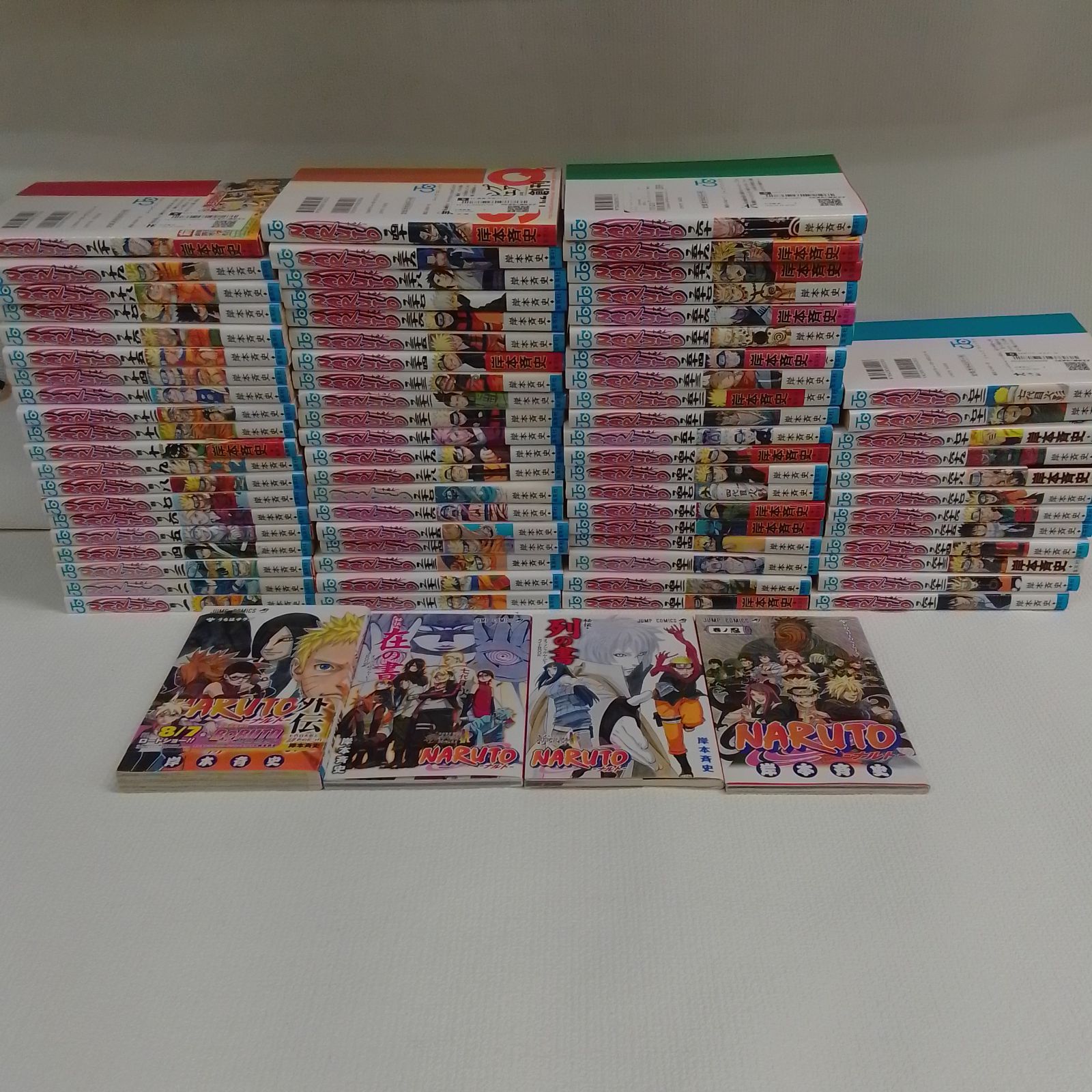 ☆NARUTO ナルト 1~72巻 コミック全巻セット+ 関連本4冊 岸本斉史