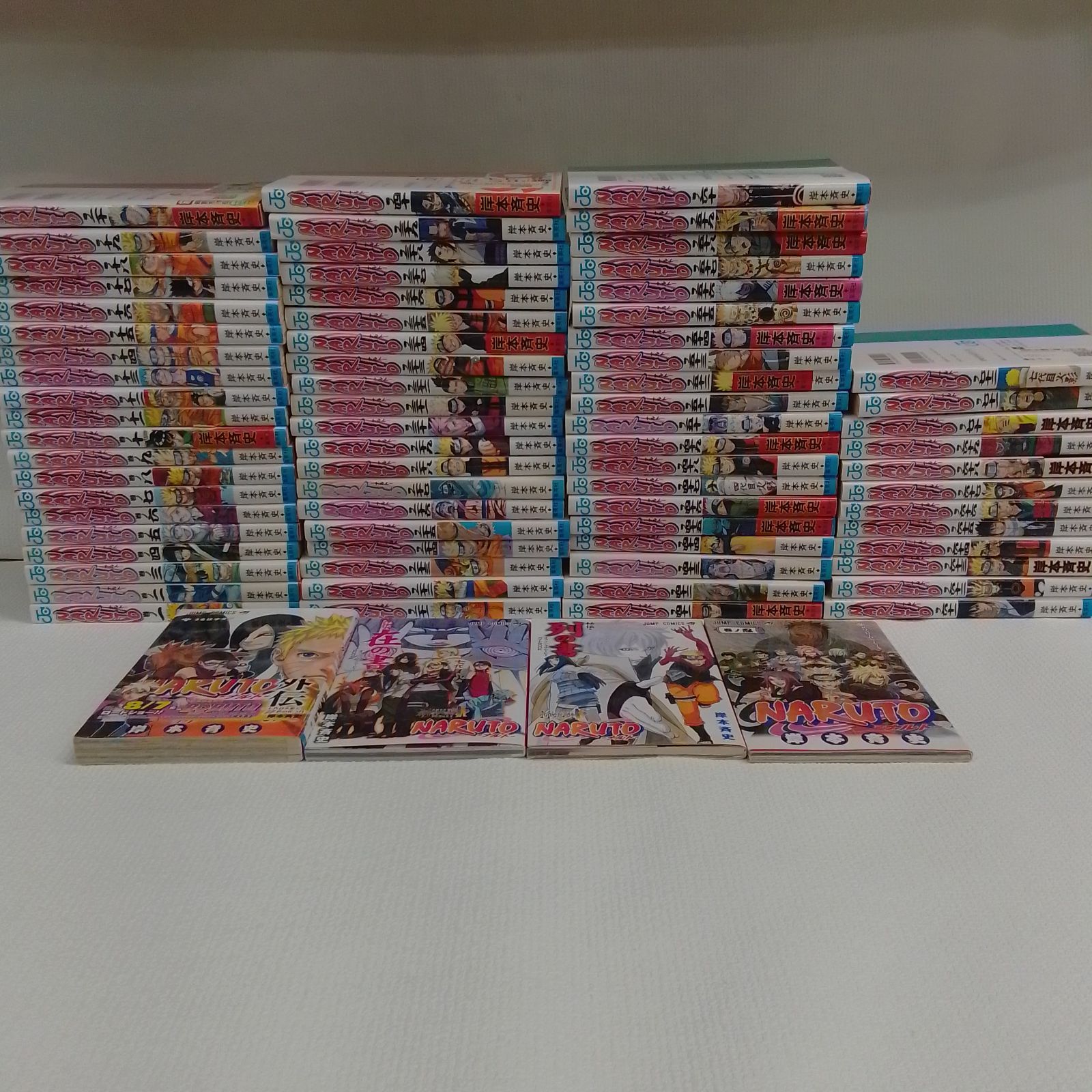 ☆NARUTO ナルト 1~72巻 コミック全巻セット+ 関連本4冊 岸本斉史