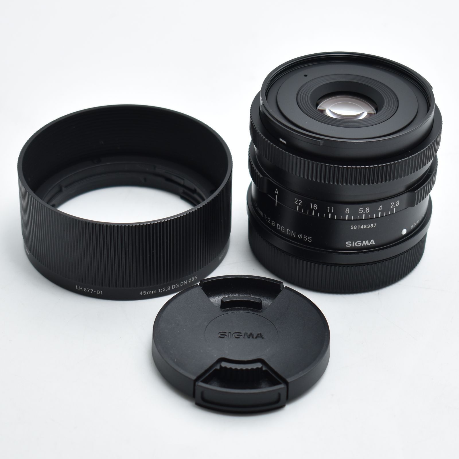 B 10460 シグマ Sigma レンズ 45 mm F 2.8 DG DN Leica ライカ Lマウント 単焦点 標準 フルサイズ ミラーレス用 Contemporary