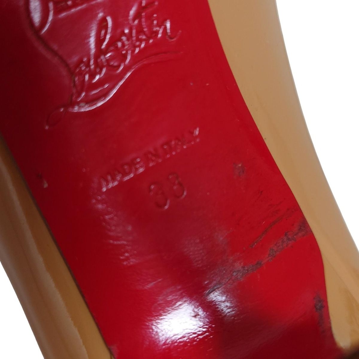 ライトブラウン アウトソール張替済