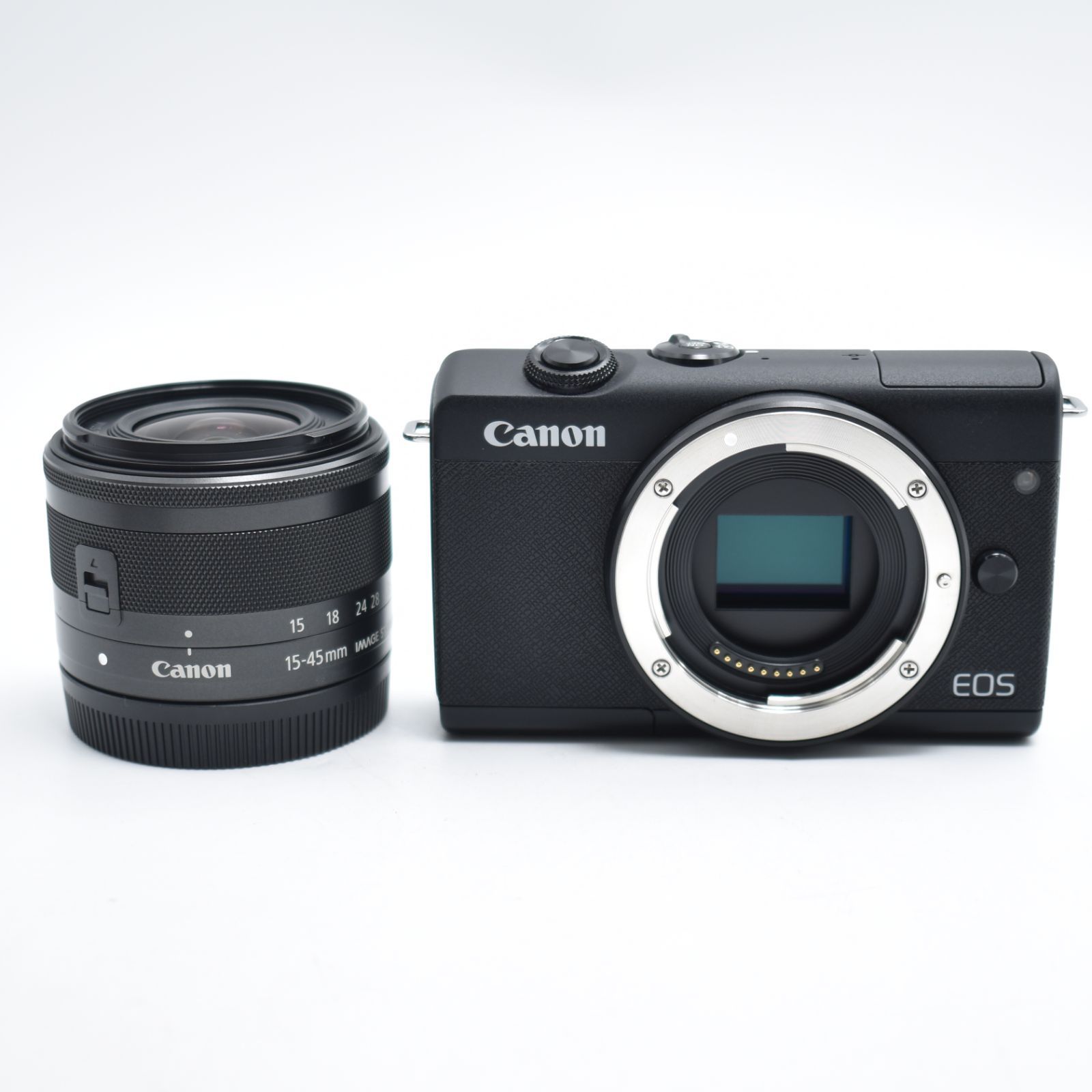 B 10014 Canon ミラーレス一眼カメラ EOS M 200 標準ズームキット ブラック