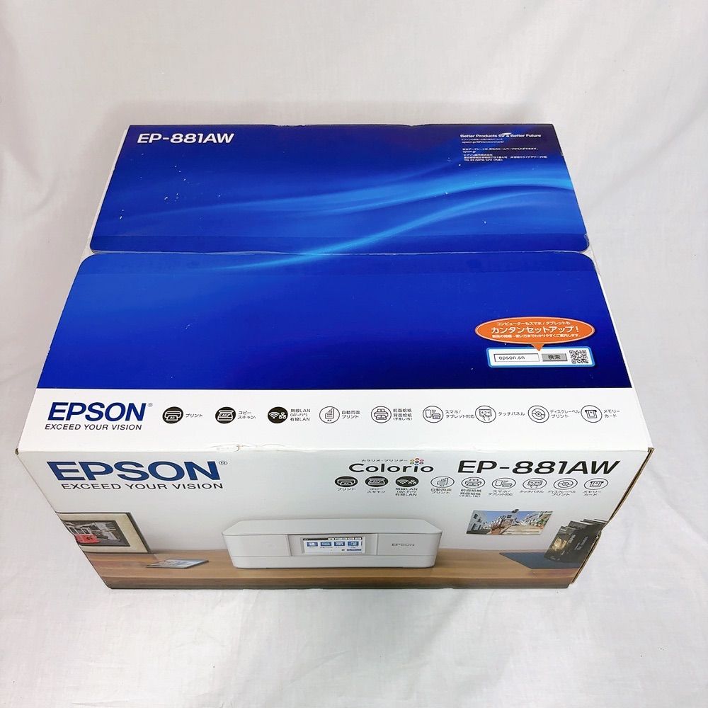 完全 品 EPSON プリンター EP-881 AW