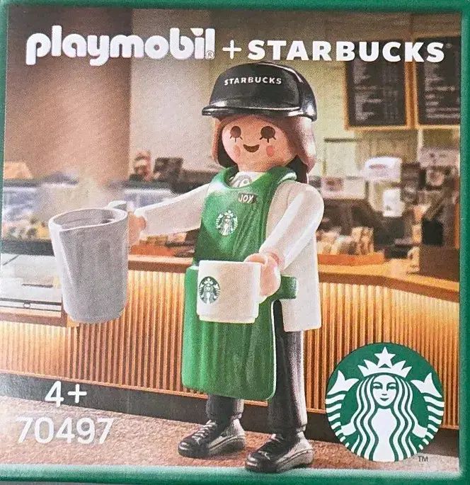 プレイモービル スターバックス フィギュア 新品 ジョイ - メルカリ