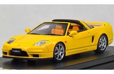 中古】ミニカー 1/43 ホンダ NSX タイプT ニューインディイエロー