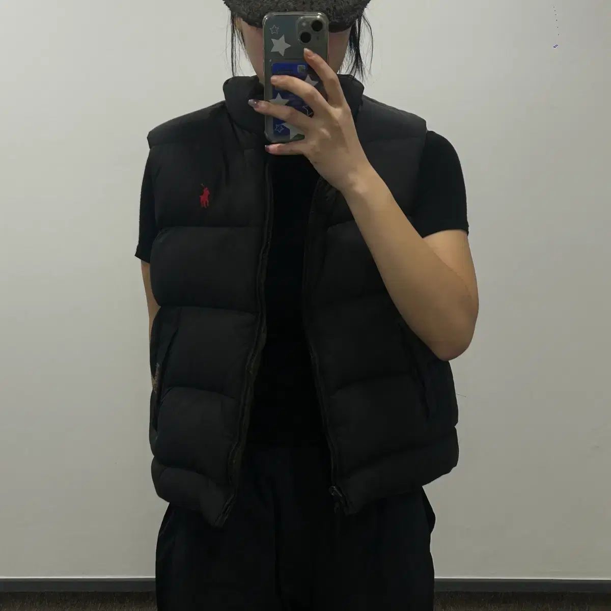 ポロ パープルポニー リバーシブル ダウンベスト