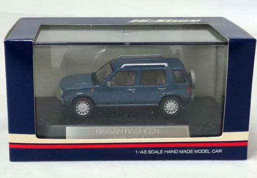 中古】ミニカー 1/43 NISSAN RASHEEN 1994 TypeII(ブルー) [HS001