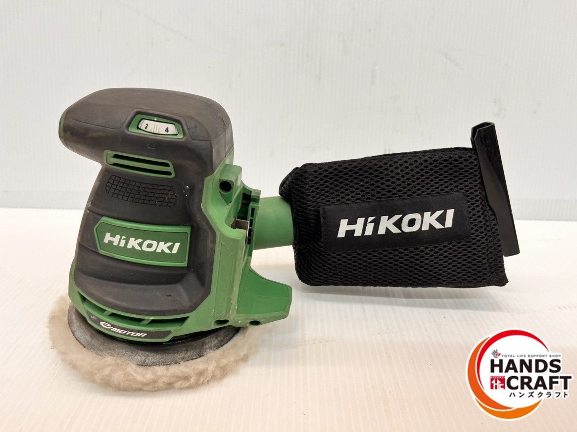 ハイコーキ HIKOKI 18 V 125 mm コードレスランダムサンダ 本体のみ 品