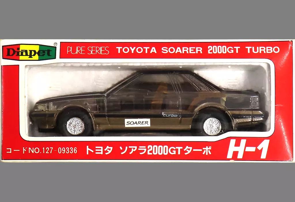 中古】ミニカー 1/40 トヨタ ソアラ2000GTターボ(クリアボディ