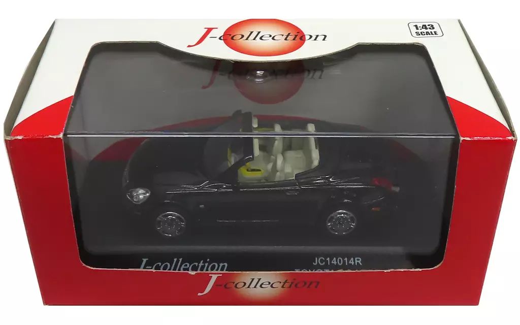 中古】ミニカー 1/43 TOYOTA SOARER(ブラッキッシュレッドマイカ