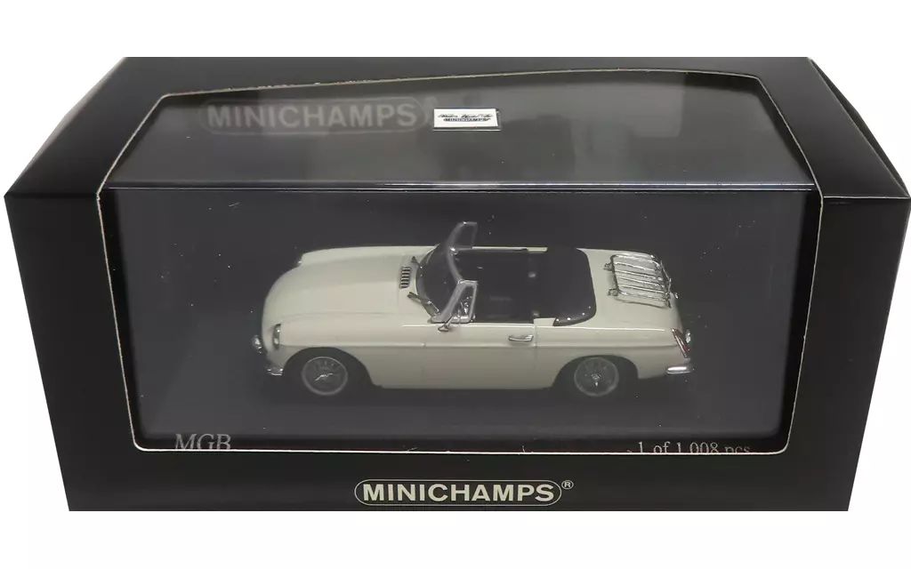 【中古】ミニカー 1/43 MGB(ホワイト) [430131036]