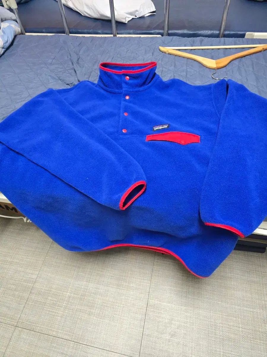 パタゴニア Synchilla シンチラ ブルー オーバ Tシャツ フール スナップ XL