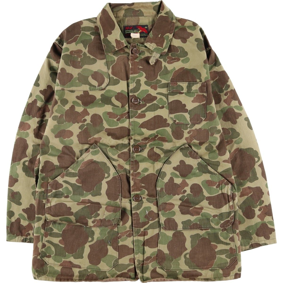 古着 60~70年代 10-X America's Finest Sport Clothing ダックハンター