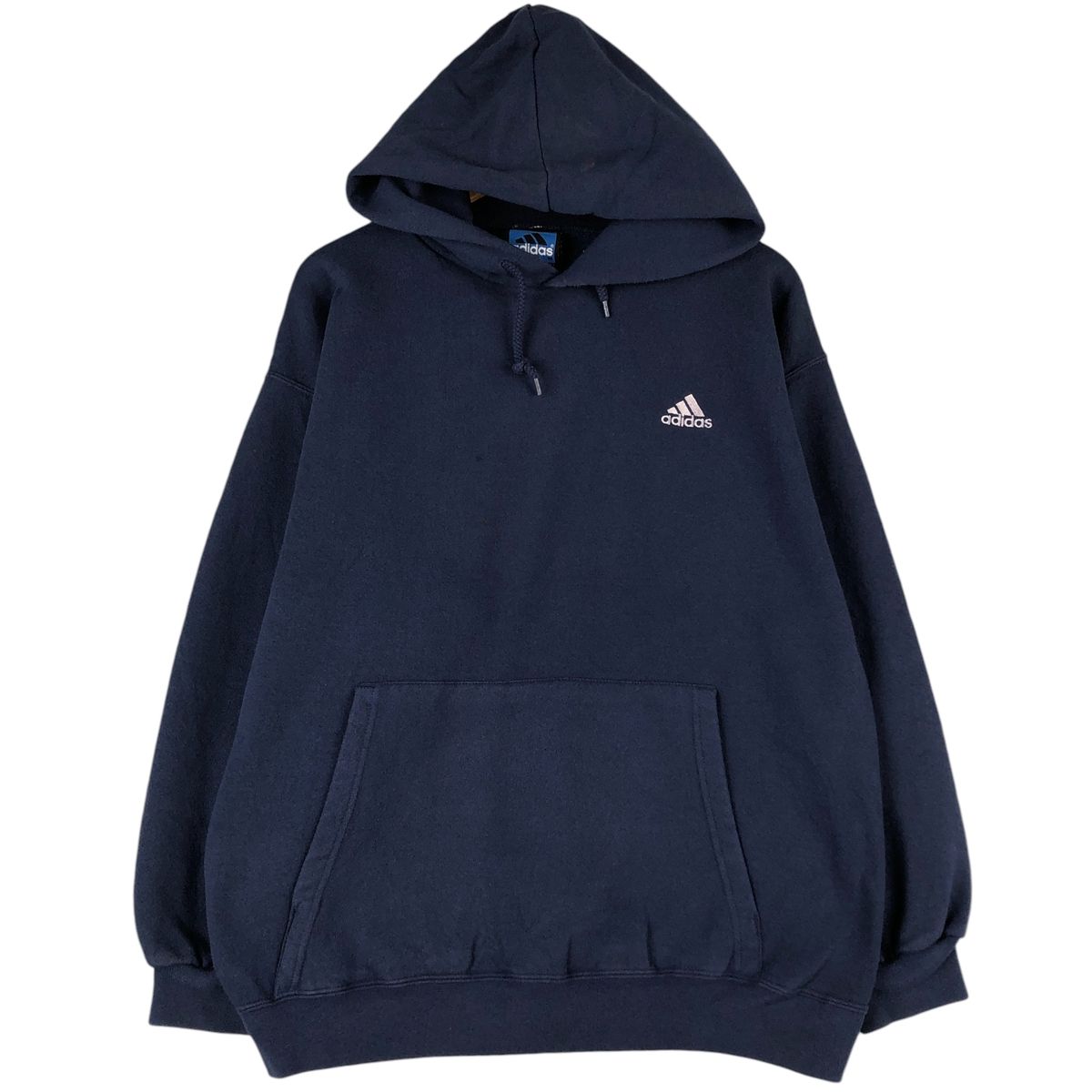 古着 90年代 アディダス adidas TEAM スウェットプルオーバーパーカー