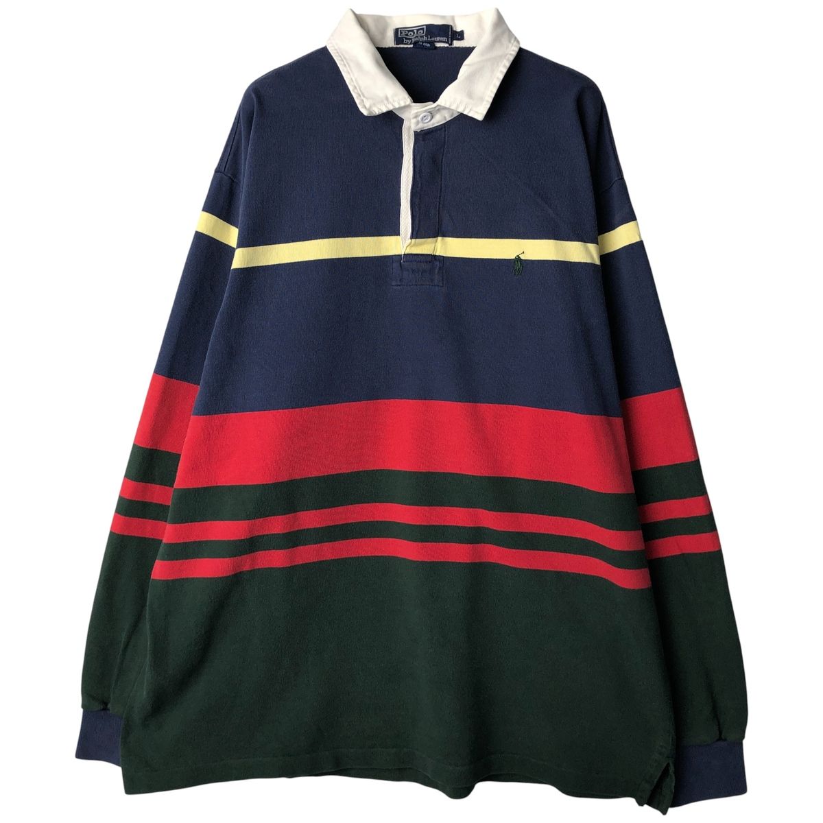 古着 ラルフローレン Ralph Lauren POLO by Ralph Lauren ボーダー柄