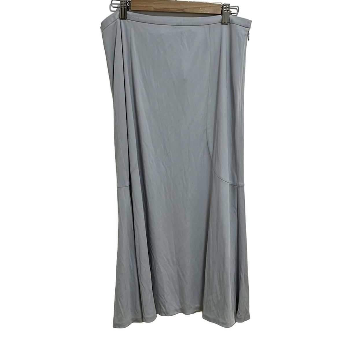 LEONARD レオナール スカート サイズ76 レディース - ライトブルー ひざ丈